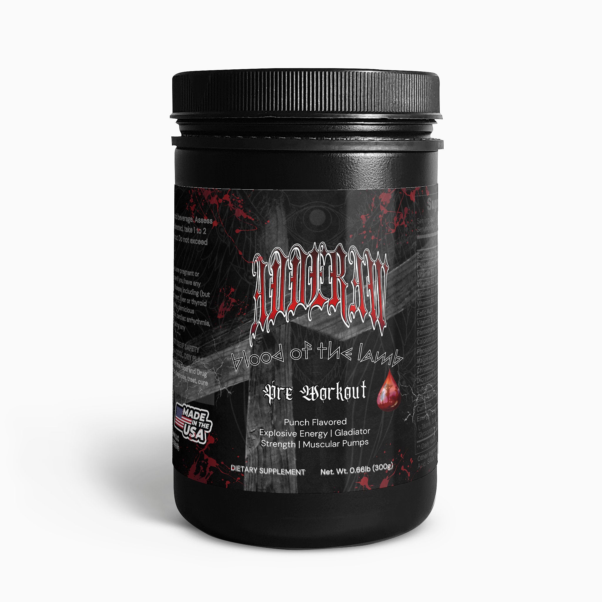 Blood of the Lamb Pre Workout