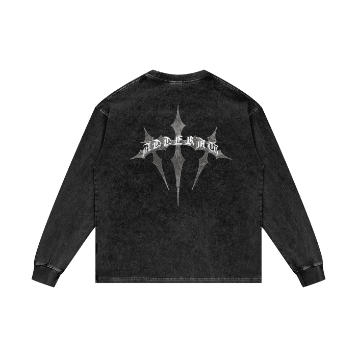 ADDERAW'S Cross Long Sleeve T-Shirt